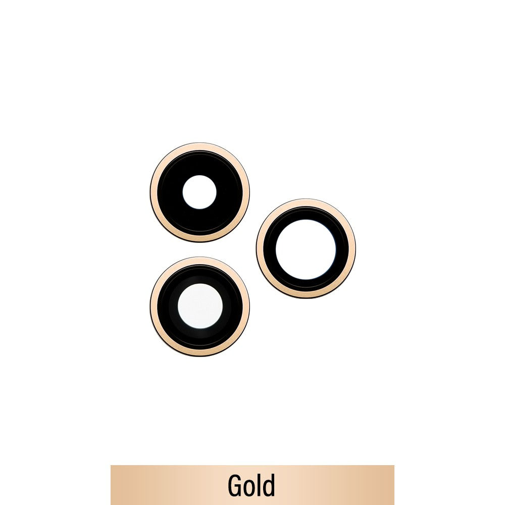 Rear Camera Lens With Bracket for iPhone 13 Pro / 13 Pro Max-Gold Rear Camera Lens With Bracket for iPhone 13 Pro / 13 Pro Max-Gold
